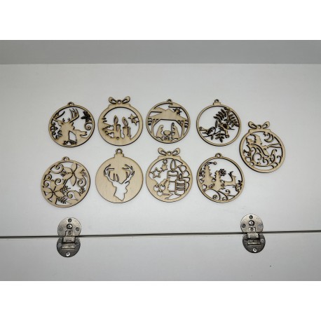 Komplet božičnih okraskov 1